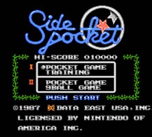 花式撞球/Side Pocket