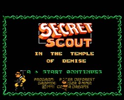 秘密侦察兵/Secret Scout in the Temple of Demise
