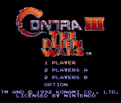 魂斗罗3：异形战争/Contra III: The Alien Wars