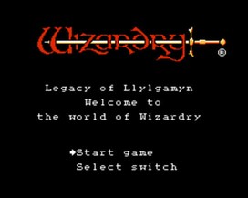 巫术3：利加敏的遗产/Wizardry III: Legacy of Llylgamyn