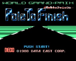 世界方程式大赛车/World Grand-Prix: Pole To Finish