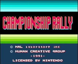 火暴拉力赛车/Championship Rally
