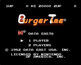 汉堡时代/BurgerTime