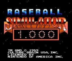 超人棒球/Baseball Simulator 1.000